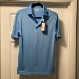 New Vineyard Vines Men’s XS performance light blue polo